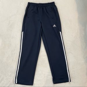 Adidas Warm Up Sweat Pants Blue Mens Medium